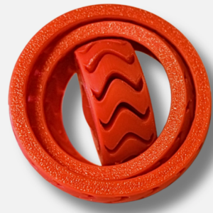 Fidget Spiralring Rillenmuster in verschiedenen Farben, PLA, Geduldspiel
