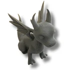 3D gedruckter Drache aus PLA in verschiedenen Farben – Bild 2