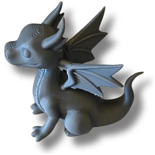 3D gedruckter Drache aus PLA in verschiedenen Farben – Bild 3